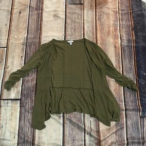 Candies ruffle cardigan